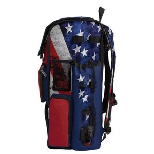 Sac à dos de baseball personnalisé avec support de batte, sac de sport imperméable pour joueurs, sac d'équipement de qualité personnalisé, directement de l'usine - Product Image 4