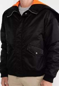 Chaquetas de béisbol deportivas de nailon para hombre, diseño personalizado OEM, chaqueta de vuelo de otoño para hombre, chaqueta bomber para hombre, para motocicleta. - Product Image 3