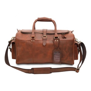 Customizable Genuine <b>Leather</b> <b>Duffle</b> <b>Bag</b> Factory Designer Large Capacity Luxury <b>Duffle</b> <b>Bag</b> Wholesale at Low Price - Product Image 2