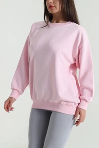 EVER GLOW <b>Women's</b> High Street Style Winter 100% Cotton Fleece Lined Breathable Windproof Quick Dry <b>Hoodie</b> Custom Heat-Transfer - Product Image 5