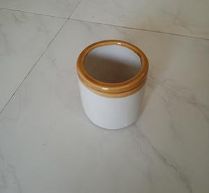 Ceramic Porcelain Stoneware Wax <b>Candle</b> Holder Jars in Various Shapes and Sizes <b>Plain</b> and Glazed in Various Colors Bespoke Items - Product Image 5