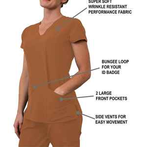 Pantalones Médicos de Maternidad Cómodos para Todo el Día, Cintura Ajustable de Jersey Suave, Ropa de Lactancia, Uniforme de Hospital - Product Image 2