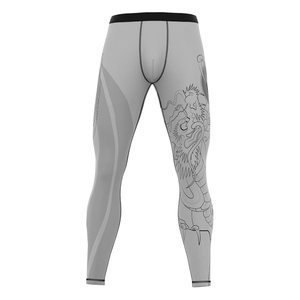 Leggings d'entraînement flexibles pour hommes, leggings athlétiques confortables pour hommes, leggings de course performants pour hommes - Product Image 1