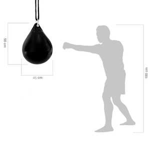 Ballon de boxe double extrémité (PC/caoutchouc) de haute qualité pour entraînement de réflexes, portable, personnalisable, léger, écologique, améliore la vitesse - Product Image 3