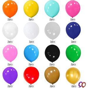 32pcs 18-Inch Assorted Colors Big <b>Balloons</b> <b>Round</b> Large Latex Party Decorations for Birthday Wedding - Product Image 2