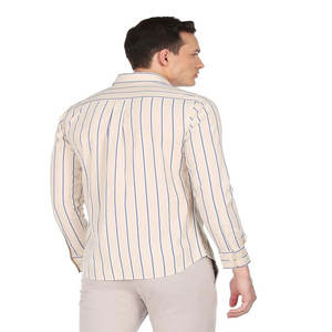 Camisa de vestir formal ajustada para hombre, tela Oxford personalizada con mangas completas, estilo de negocios transpirable antiarrugas para adolescentes - Product Image 5