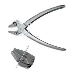 Ciseaux orthopédiques Kirschner à bec plat, pinces coupantes pour fils K en acier inoxydable, certifiées CE et ISO, fournisseur en gros - Product Image 3