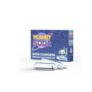 Cartouche de CO2 miniature de qualité industrielle, 8 grammes, pour usage domestique et commercial dans les boissons pétillantes, aux prix de distributeur - Product Image 1