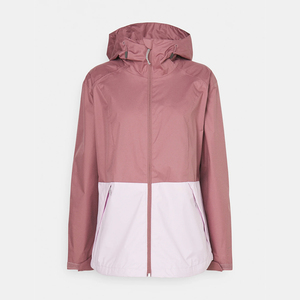 Eco-Friendly Custom Made Women Windbreaker Jacket High Quality 100% Nylon Lightweight Full Zip Waterproof Satin Jacket - Product Image 1