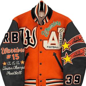 Chaqueta Bomber Varsity para Hombre Talla Grande, Estilo Invernal, Logotipo y Color Personalizados, Corte Ajustado, Venta al Por Mayor - Product Image 2