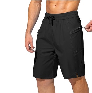 Pantalones Cortos Deportivos de Malla de Algodón Transpirable de Alta Calidad para Hombre, para Entrenamiento, Playa, Verano, Secado Rápido, Personalizados - Product Image 1