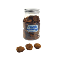 Friandises croquantes pour chats à base de peau de morue, riches en protéines, formule OEM/ODM, vitamines et minéraux, 6-24, 70g, nourriture sèche sans additifs artificiels