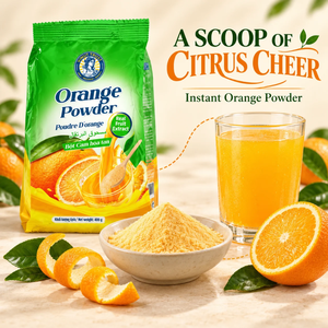VINUT TRUST Jugo de Naranja Instantáneo en Polvo, Caja de 400g, 100% Natural, Sin Azúcar, Jugo Real Recién Exprimido - Product Image 1