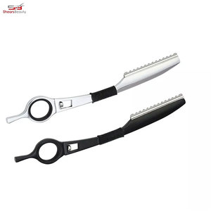 Professional Face Hair Thinning <b>Razor</b> <b>Single</b> <b>Blade</b> Stainless Steel Texturizing <b>Razor</b> for Male Use - Product Image 2