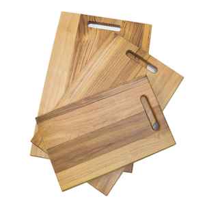 Planches à découper en bambou pour la cuisine, planches à découper en bois, double face, disponibles en plusieurs épaisseurs, pour la cuisine et la salle à manger - Product Image 1