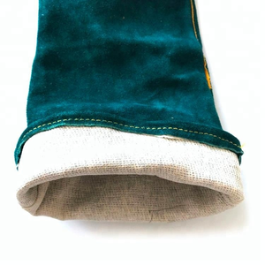 Gants de soudage en cuir résistant à la chaleur, doublure personnalisable avec logo - Product Image 2