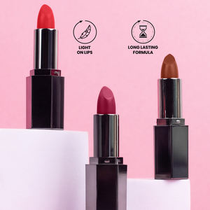 Rouge à lèvres mat longue tenue conçu par le fabricant, sans parabène, avec 3,5 g de poids net, marque privée - Product Image 1