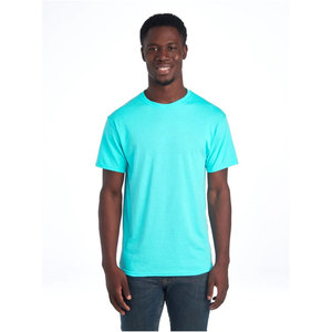 Lightweight 50/50 Cotton <b>Polyester</b> <b>T</b> <b>Shirt</b> Wholesale Unisex Blank Tee Wholesale Bulk Order Custom Logo Printing Private Label - Product Image 5