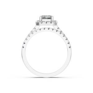 Bague en argent 925 avec diamant de laboratoire pour femme, certifiée IGI, fabricant de bijoux fins éthiques RJC ODM OEM, vente en gros E201142_WB300950 - Product Image 3