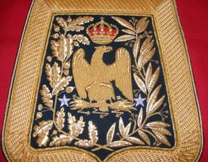 Sabretache rojo o verde de un general de caballería ligera del 1er Imperio - Product Image 3