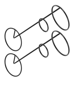 Support en métal pour cornets de crème glacée au design élégant, avec trous de qualité supérieure, présentoir pour la vente en gros - Product Image 1