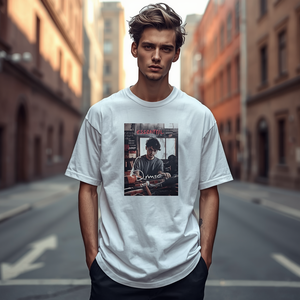 Camiseta Esencial de Algodón Básica Lisa Informal para Hombre y Mujer con Personalización OEM ODM - Product Image 4