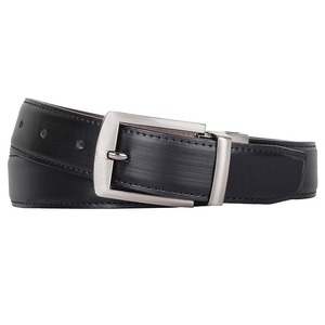 Ceinture en cuir classique de haute qualité, faite à la main, en alliage, pour hommes, sangle réglable, légère, respirante, confortable, boucle à ardillon - Product Image 2