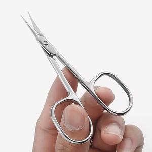 Tijeras Profesionales de Acero Inoxidable para Cutículas, Curvas, Punta Fina, Precisión, Uso Médico, Manicura Rusa Manual - Product Image 3