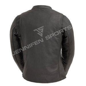 Stylish Women's Sheep Skin Leather <b>Biker</b> <b>Jacket</b> With Zipper Breathable Winter Outerwear For Motorcycle Riding - Product Image 4