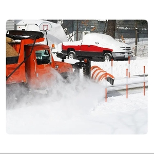 Postes de Fibra de Vidrio Naranja de Alta Calidad de 5 pies, Estacas Flexibles de FRP para Nieve, para Estacionamientos y Caminos - Product Image 4