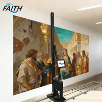 Equipo de Impresión de Gráficos 3D de Alta Precisión Faith Fast Printing, Impresora 3D de Pared para la Creación de Marca en Comercios Minoristas