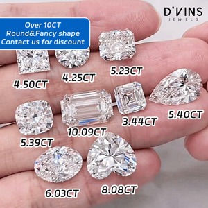 เพชรทรงกลมเจียระไนแบบบริลเลียนท์ 4 กะรัต สี D ความสะอาด VVS2 เพชรเลี้ยงในห้องปฏิบัติการ รุ่น DJ 456 จากเมืองสุราษฎร์ธานี ราคาดี เหมาะสำหรับทำเครื่องประดับและส่งออก - Product Image 3