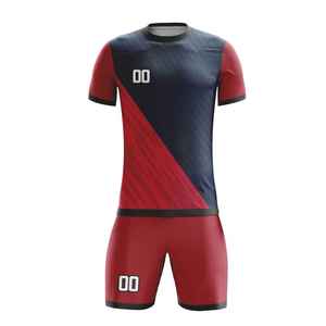 Vêtements de sport en polyester de qualité supérieure à séchage rapide, ensemble de vêtements de football pour hommes, uniformes personnalisés, maillot de football - Product Image 1