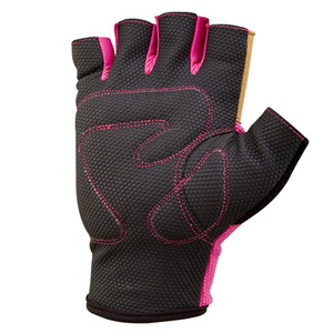Gants de fitness demi-doigts avec protection de la paume et logo personnalisé, prix abordable, pour musculation, hommes et femmes, entraînement en salle de sport - Product Image 4