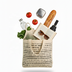 Bolsa de Compras de Algodón Ecológica, Reutilizable, Biodegradable, Personalizable en Colores, con Diseño Impreso en Serigrafía, para Uso Diario - Product Image 4