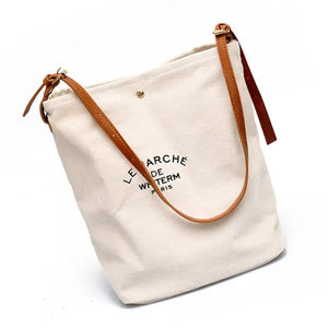 Sac fourre-tout en toile PARVAAZ avec motif imprimé, réutilisable, en coton non tissé, avec poignée Flexiloop, taille moyenne, pour les boutiques de mode - Product Image 3