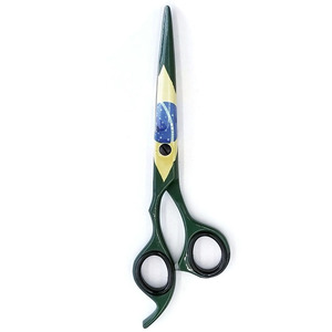 กรรไกรตัดผมขายดี ใบมีดคมตรง สแตนเลส พร้อมที่พักนิ้ว - Product Image 4