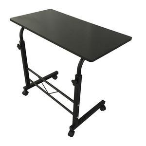 Supporto per Laptop Nero Rimovibile in Truciolato P2 15MM e Acciaio con Tavolino Laterale - Product Image 5