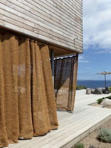 Eco2go Vietnam Eco-Friendly Natural-Shade Sun Shade <b>Sail</b> Screen Woven Coco Fiber for Outdoor Café and Resort - Product Image 1