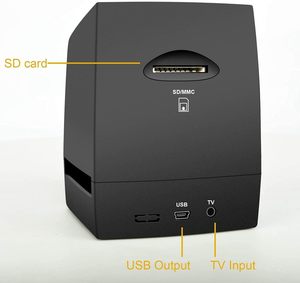 Nouveau convertisseur film-numérique, projecteur de <span class=keywords><strong>diapositives</strong></span> pour la remplacement des anciennes <span class=keywords><strong>diapositives</strong></span>, scanner USB haute vitesse pour <span class=keywords><strong>diapositives</strong></span> et négatifs - Product Image 4