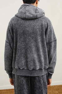Survêtement imperméable personnalisé pour homme, streetwear, 100% coton, 2 pièces, vêtements décontractés d'hiver, costume léger - Product Image 2