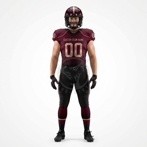 Uniformes de football personnalisés avec graphiques d'équipe, épaulettes ajustables et maille extensible - Product Image 2