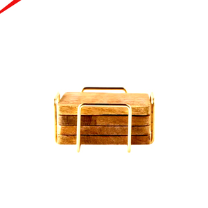 Latest Design Handmade Coffee Tea Coaster for Drink <b>Mats</b> and Pads Wooden Coaster Home Tableware for Hotel and Restaurant - Product Image 1