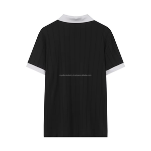Logo personnalisé T-shirt d'extérieur d'été pour hommes Top Design surdimensionné pour Polo avec séchage rapide et coupe ajustée Vêtements de golf à séchage rapide - Product Image 3