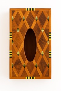 Portarrollos de Madera Clásico con Cubierta Decorativa, Apto para Uso Diario en Mesa de Centro y Escritorio, Hecho a Mano en India - Product Image 3