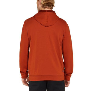 Sweat à capuche zippé pour homme de haute qualité, coupe oversize à épaules tombantes, nouvelle mode, couleur unie personnalisée, vêtements décontractés - Product Image 4