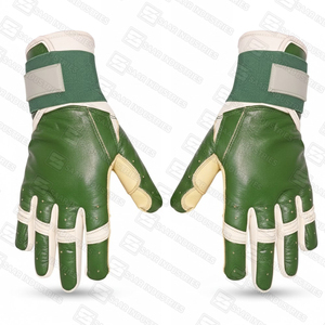 Gants de frappe de baseball souples professionnels en cuir véritable personnalisés avec un design unique pour l'entraînement des adultes et des jeunes ambidextre - Product Image 2