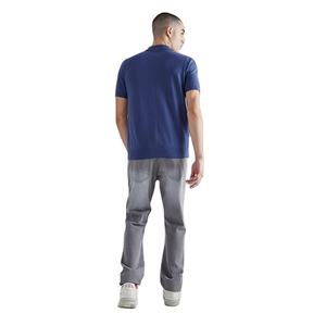 Nouveau design tendance : Chemises respirantes pour hommes à demi-zip, avec panneaux personnalisés, manches courtes, coupe ajustée, style 1/4 zip - Product Image 3