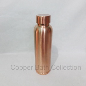 Customized 500ml Copper Purifier <b>Bottle</b> Eco-Friendly Direct Drinking Lid Minimalist Outdoor Yoga Applicable <b>Metal</b> Material - Product Image 2