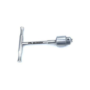 Premium Orthopedic Manual <b>Hand</b> <b>Drill</b> with Ergonomic Wood Handle Stainless Steel Cannulated Surgical Instrument Multifunctional - Product Image 4